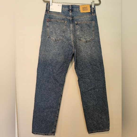 BDG Urban Outfitters Size 25 Cowboy Jeans Hi-Rise Straight Leg New w/ Tags - Picture 4 of 8